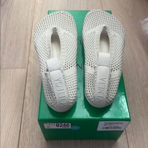 Bottega Veneta
Women's Atomic Mesh Knit Ballet Flats